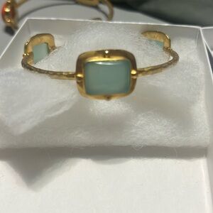 Julie Vos Bangle Blue Stones